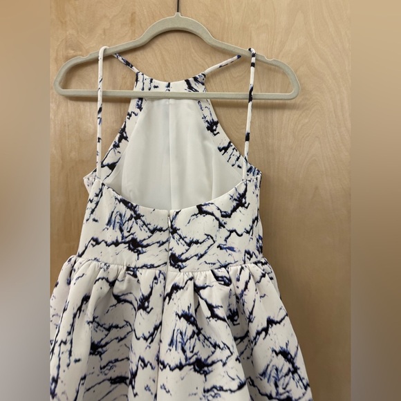 CAMEO Urban Outfitters Alone Tonight Oil Spill Peplum Dress - Picture 10 of 15